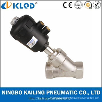 High Quality Plastic Actuator Right Angle Valve